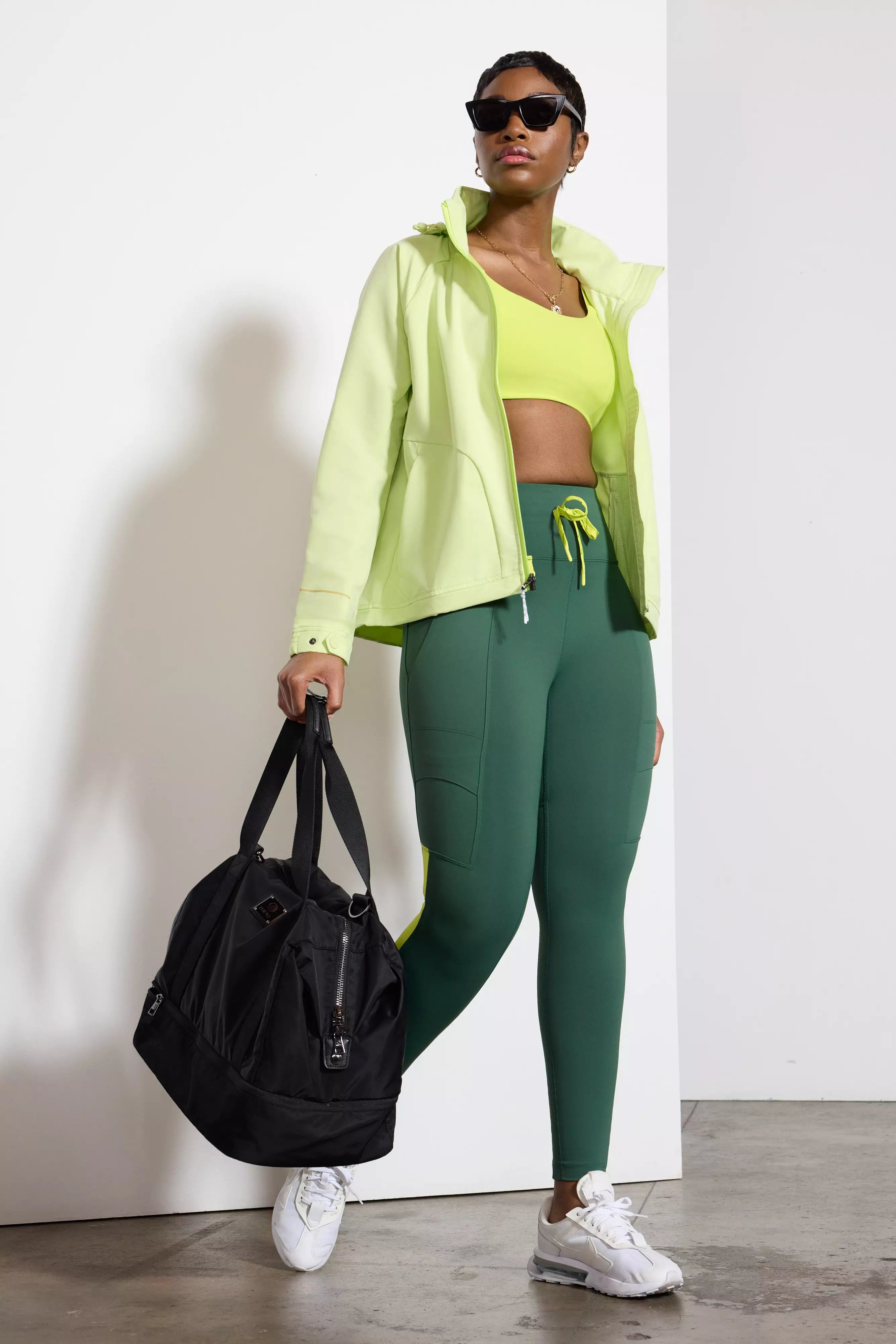 Guardian Packable Jacket - Shadow Lime