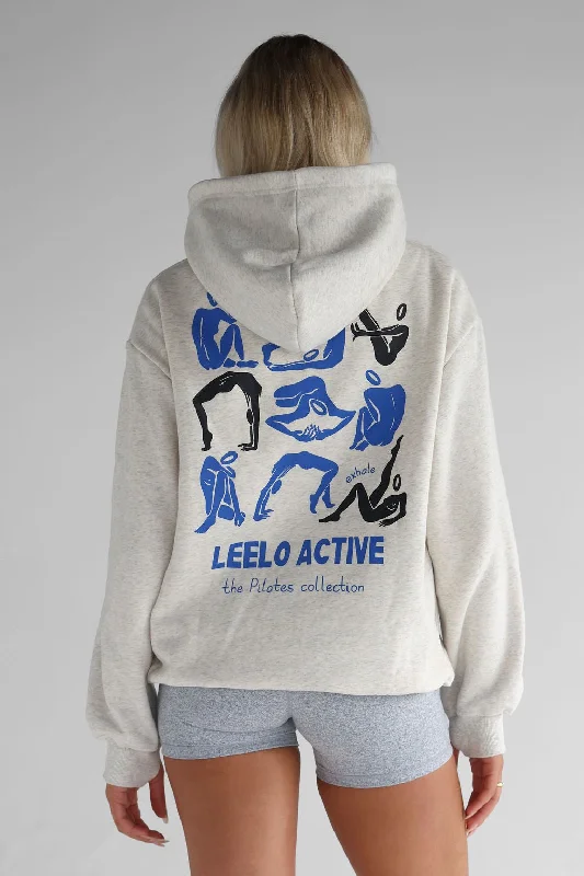 The Pilates Collection Hoodie - Oatmeal