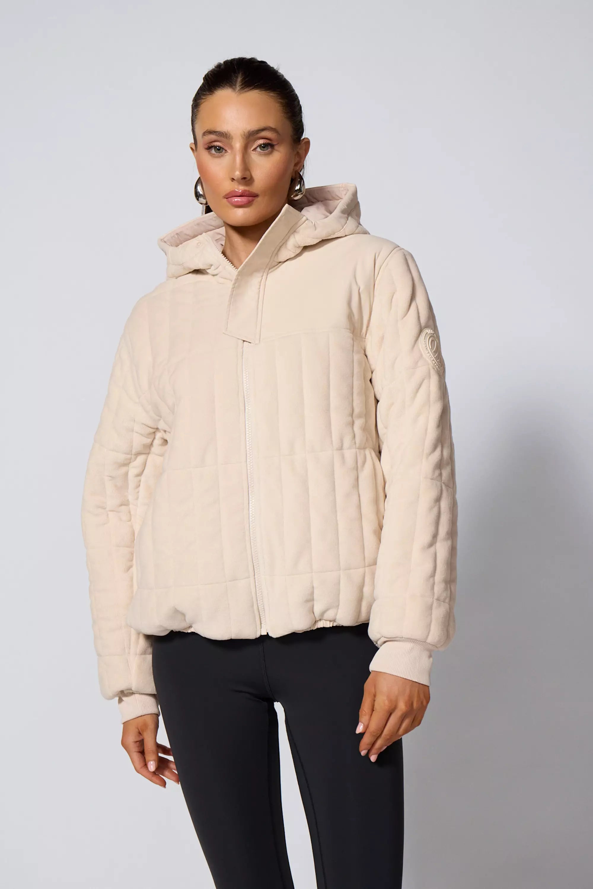 Placid Oversize Jacket - Stone