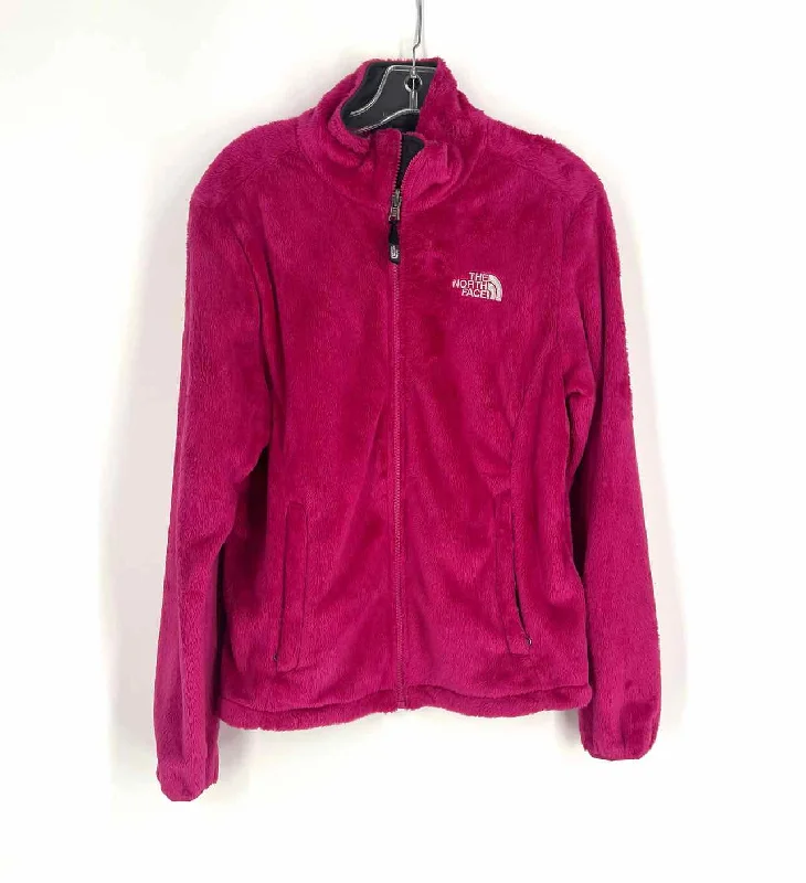 North Face Size M Hot Pink Fuzzy Jackets Jacket