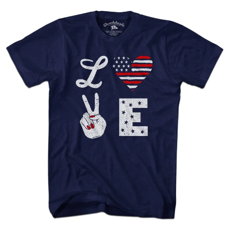 Patriotic Love T-Shirt