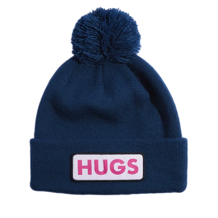 Coal Vice Pom Beanie -  Marine Blue