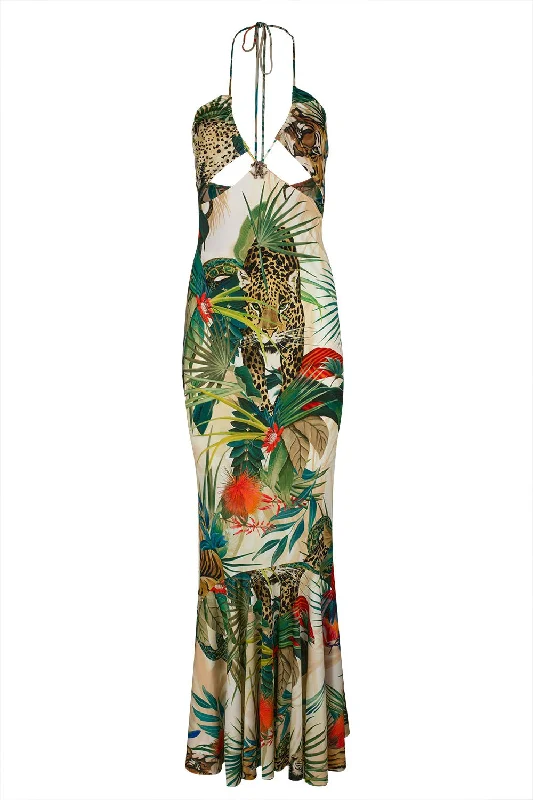 Printed Maxi Dress