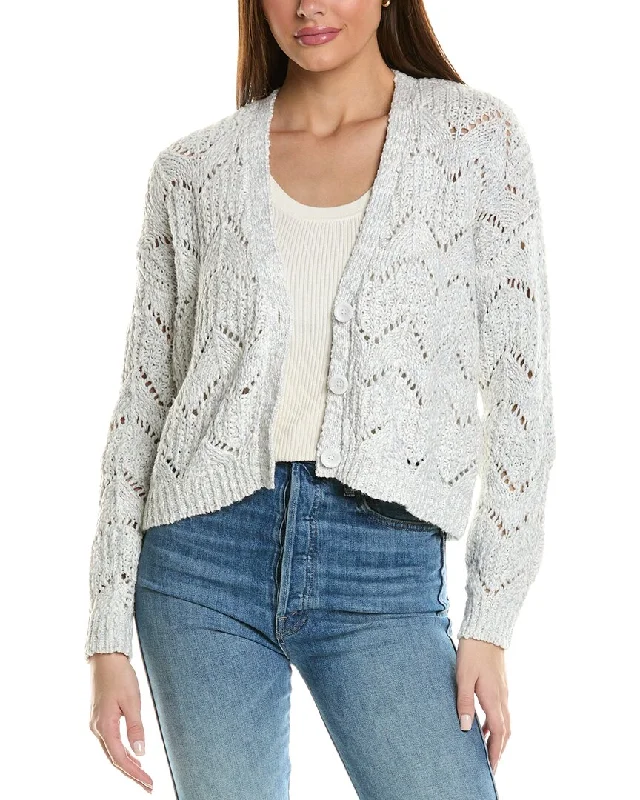 Autumn Cashmere Pointelle Cardigan