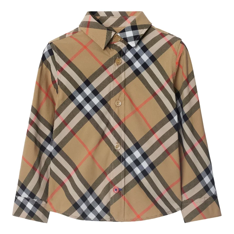 Burberry-SAND IP CHECK-8089804-C:IB5 OWEN LS ESNTL:159218:B9368