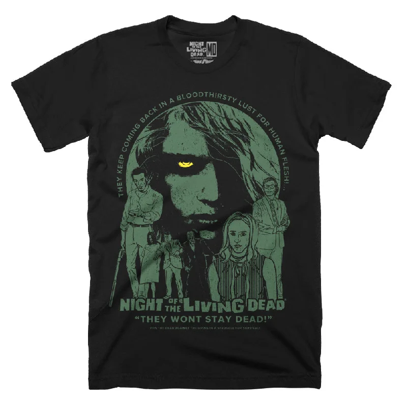 Night Of The Living Dead Against The Living T-Shirt