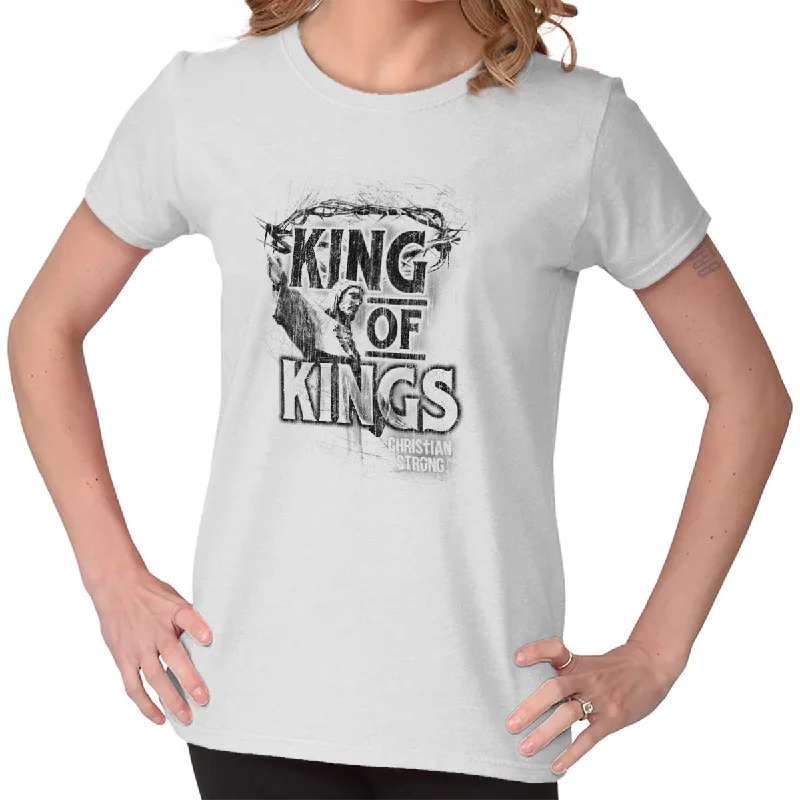 Christ King of Kings Ladies T Shirt