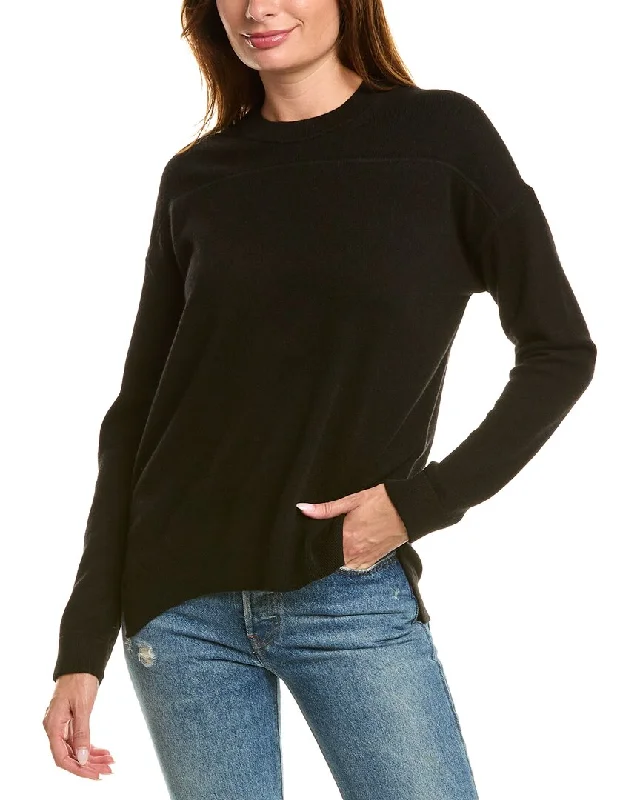 Theory Karenia Yoke Cashmere Sweater