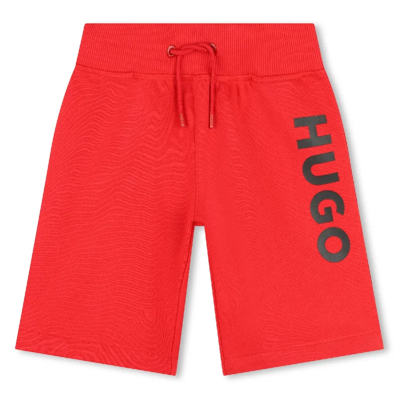 HUGO-G00034-990-BRIGHT RED-SHORT