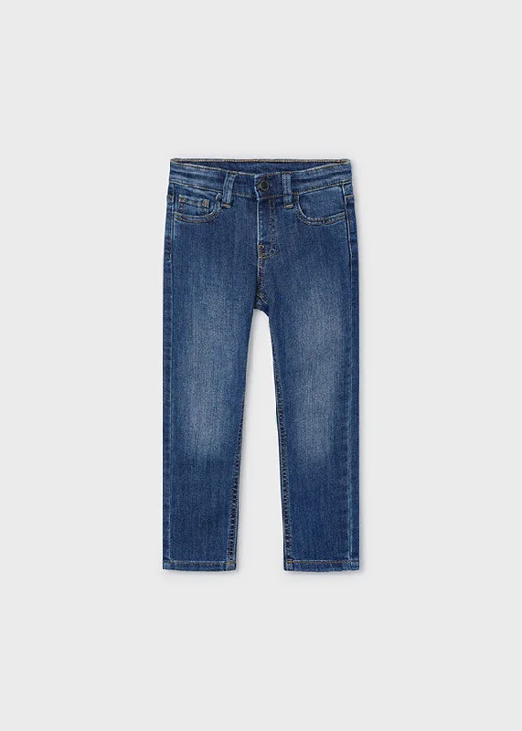 Boys Slim Fit 5 Pocket Jeans