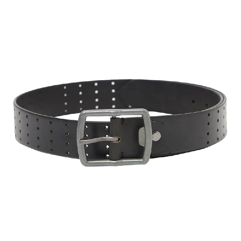 Men's Black Casual Single Side Designer Belt