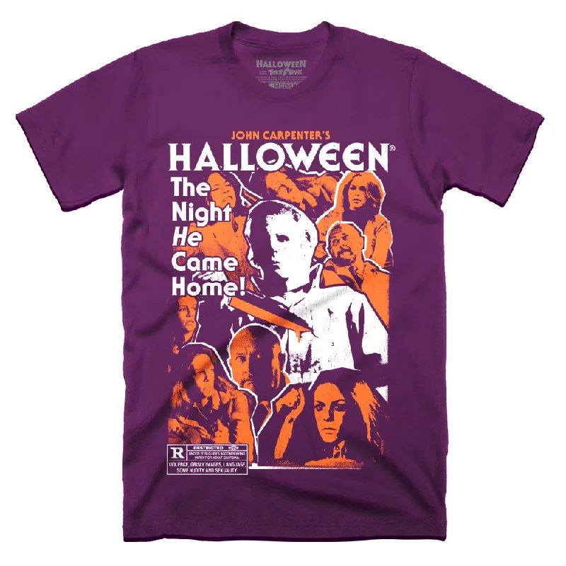 Halloween Legacy Of Horror Purple T-Shirt