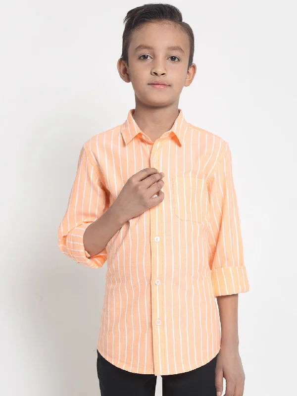 Boys Orange Shirt