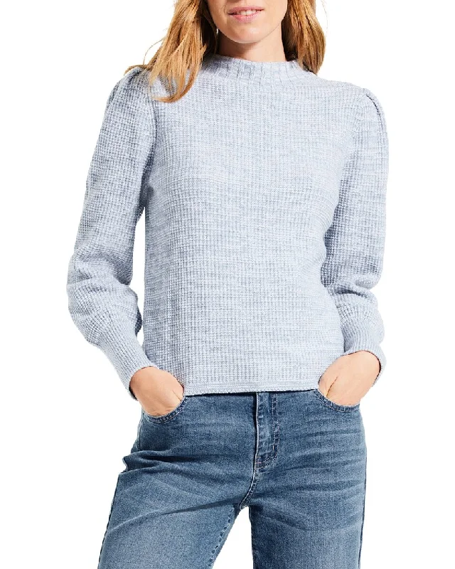 Nic+Zoe Petite Waffle Stitch Sweater