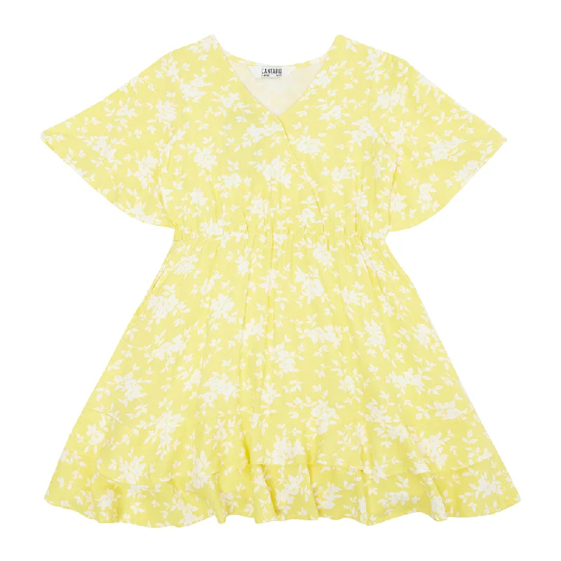 Girls Yellow Dress