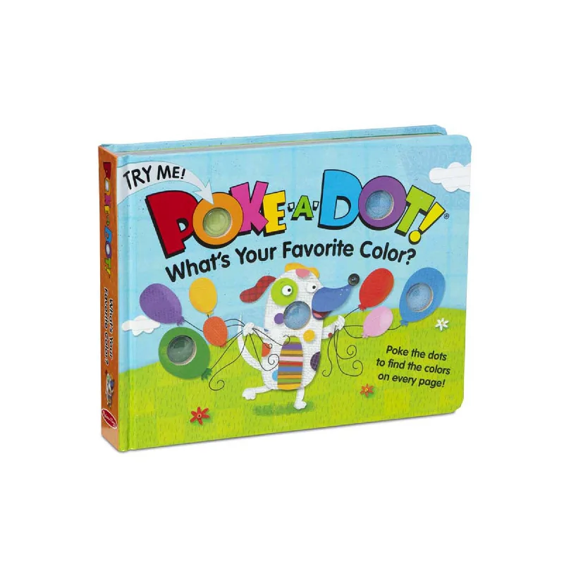 What's Your Favorite Color Poke-A-Dot Book