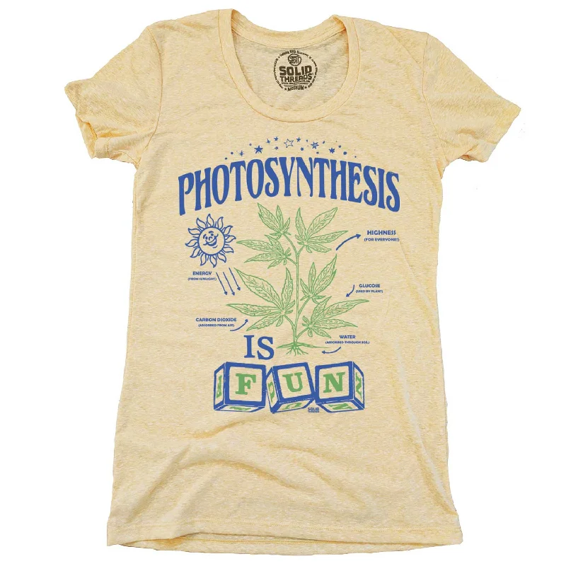 Women's Photosynthesis is Fun T-shirt