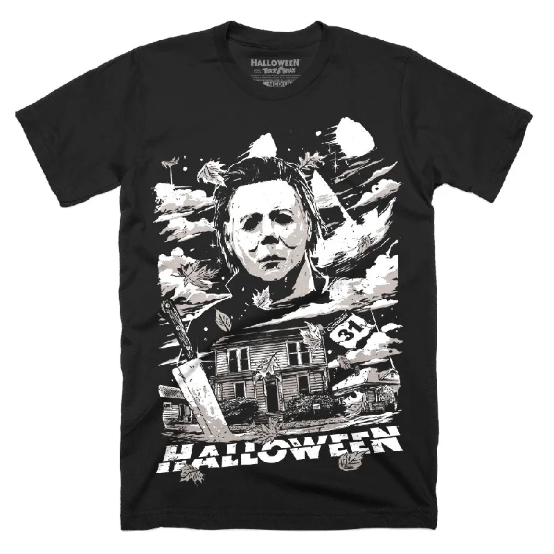 Halloween One Good Scare Glow In The Dark T-Shirt