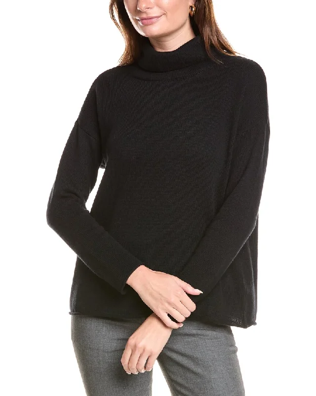 Eileen Fisher Petite Cashmere-Blend Tunic