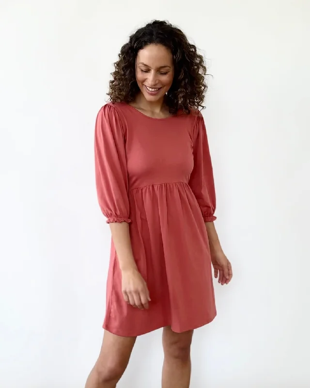 BRYNN dress in Pink Rust