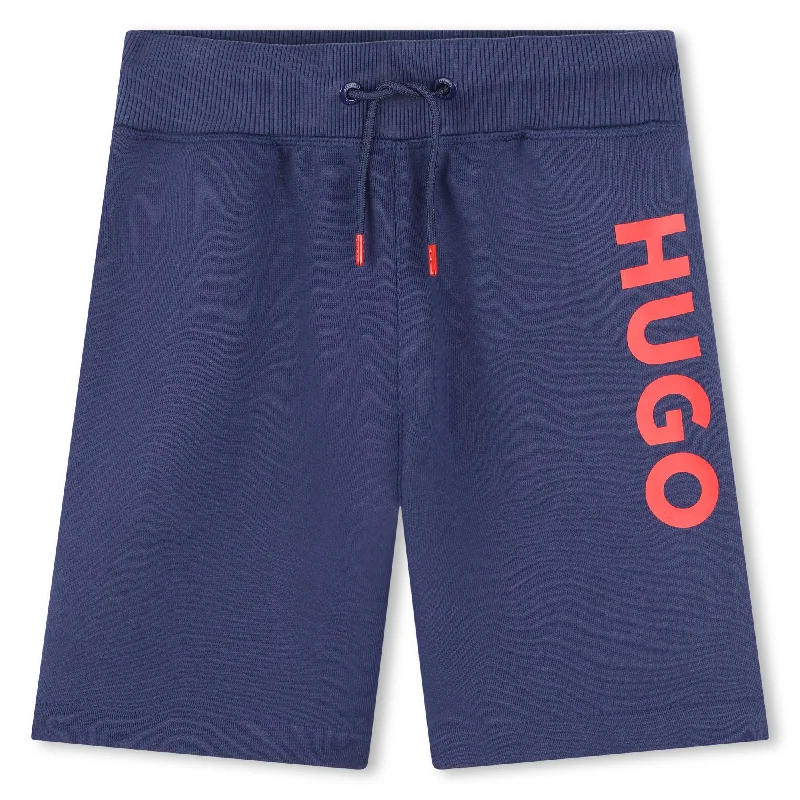 HUGO-G00034-84N-MEDIEVAL BLUE-SHORT