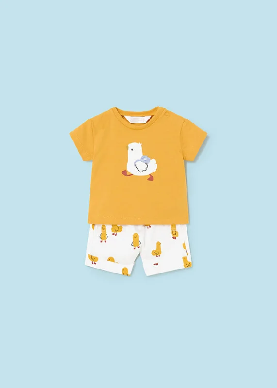 2 Piece Boys S/S Chick Top & Shorts