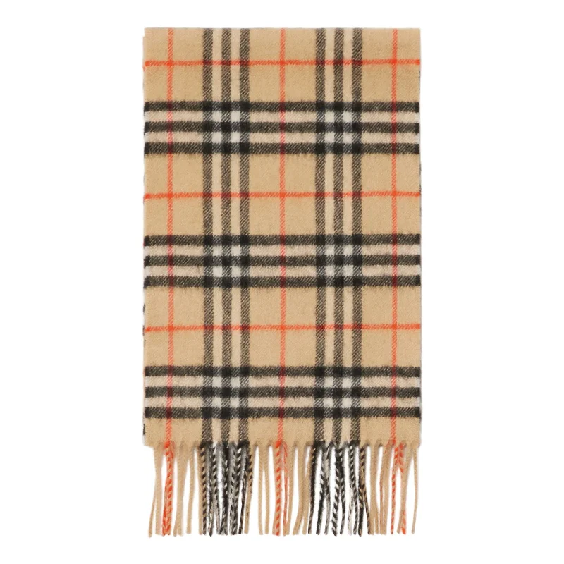 Burberry-SAND IP CHECK-8089369-C:VTG CHK CASH SCARF:137144:B9368