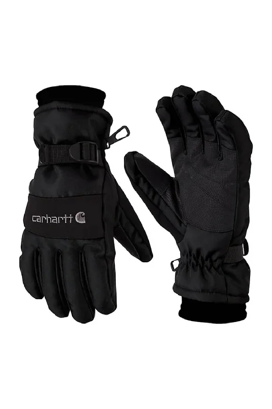 Carhartt Insulated Waterproof Gloves for Men in Black | A511BLK