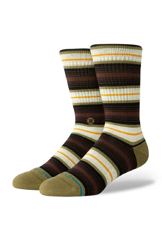 Stance Hassagore Crew Socks for Men in Chive | A556C24HAS-CHIVE