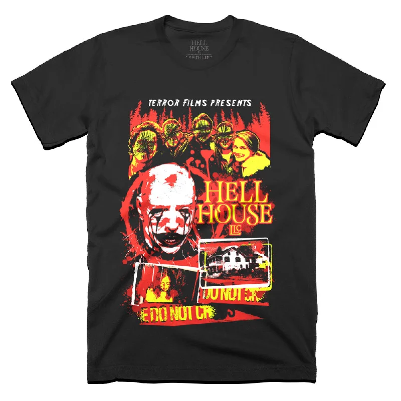 Hell House LLC Do Not Cross Black T-Shirt