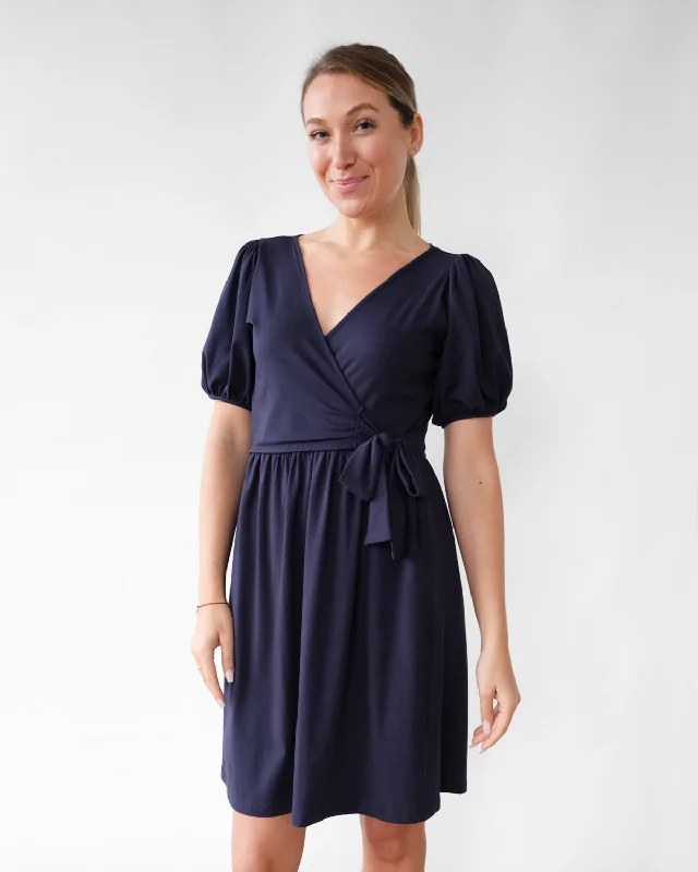 SKYE dress in Navy