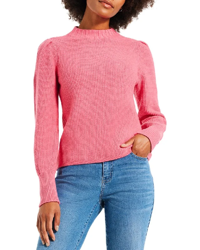 Nic+Zoe Waffle Stitch Sweater