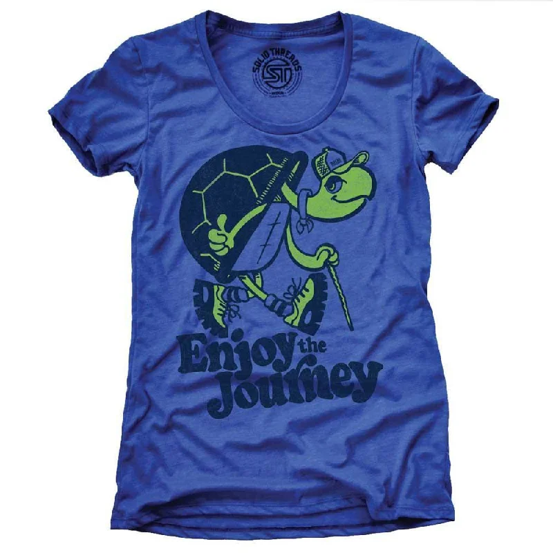 Women's Turtle Enjoy The Journey T-shirt