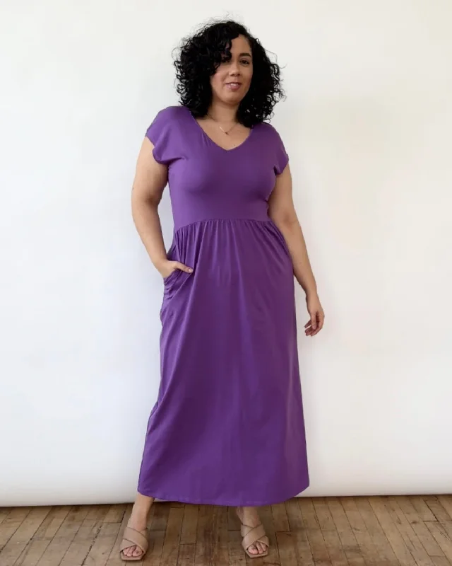 DINAH maxi dress in Purple