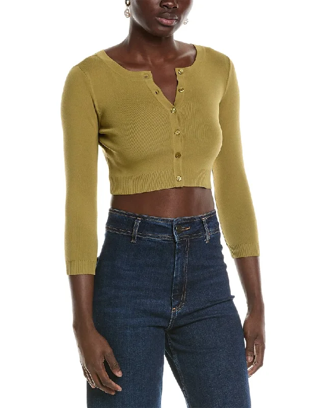 Weworewhat Cropped Cardigan