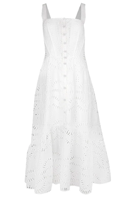 Nissy Dress - White Samoa