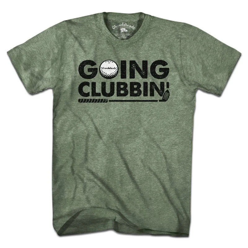 Going Clubbin' Golf T-Shirt