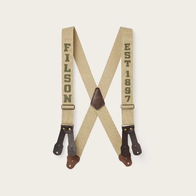 FILSON LOGGER SUSPENDERS