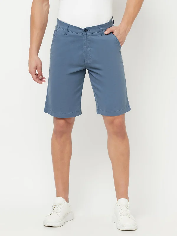 Men's Blue Bermuda