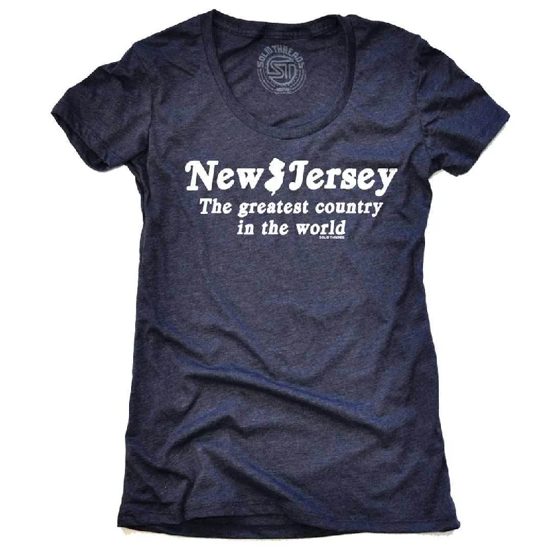 Women's New Jersey The Greatest Country In The World T-shirt