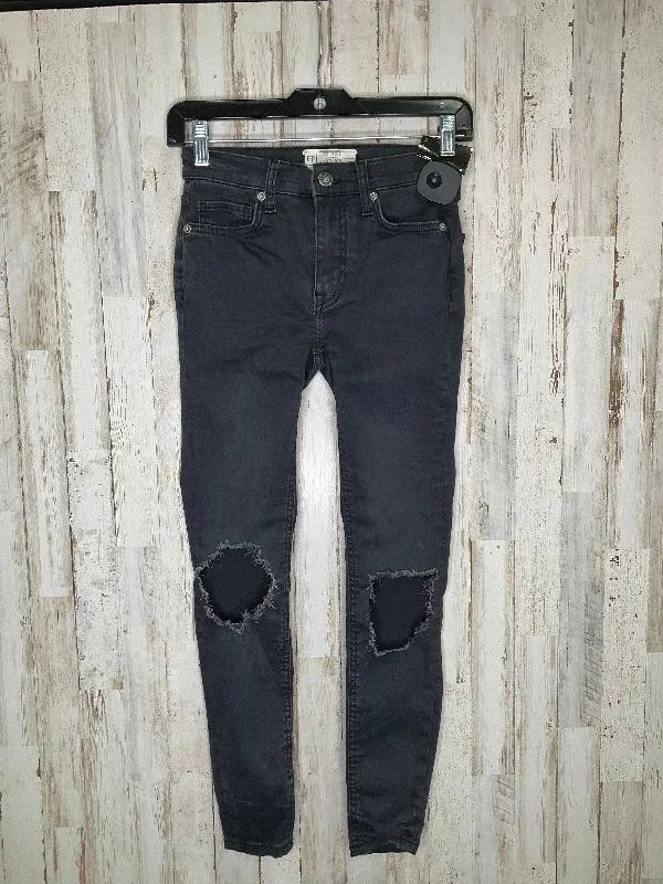 Black Jeans Skinny Free People, Size 0