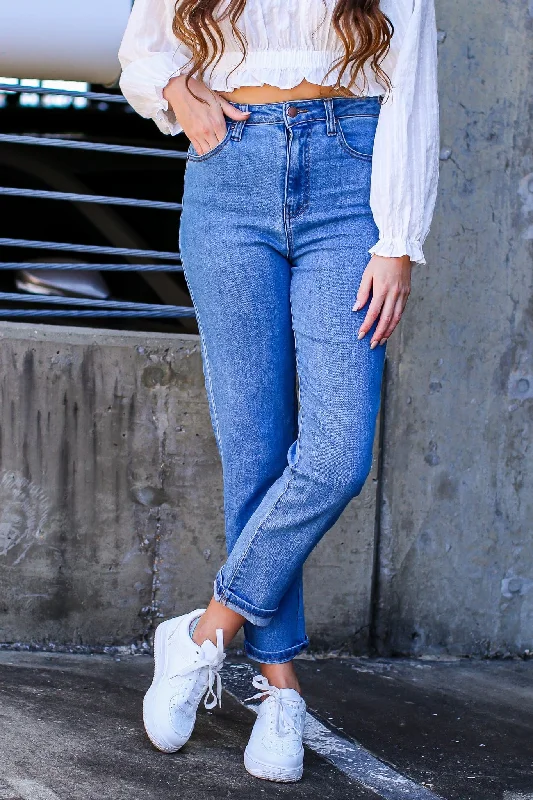 Easy Love High Rise Mom Jeans - FINAL SALE