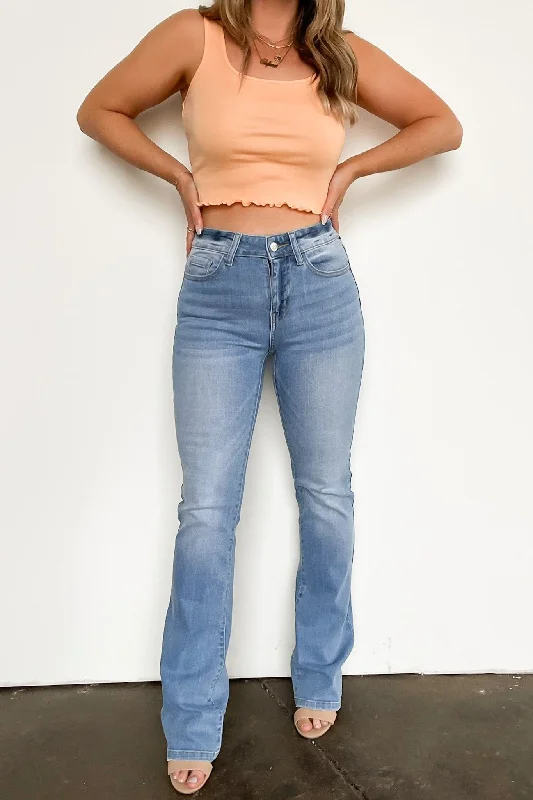 Jenella Mid-Rise Bootcut Jeans - FINAL SALE