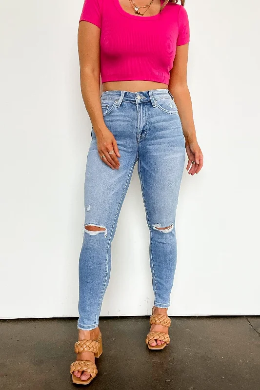 Lauer High Rise Distressed Cropped Skinny Jeans - FINAL SALE