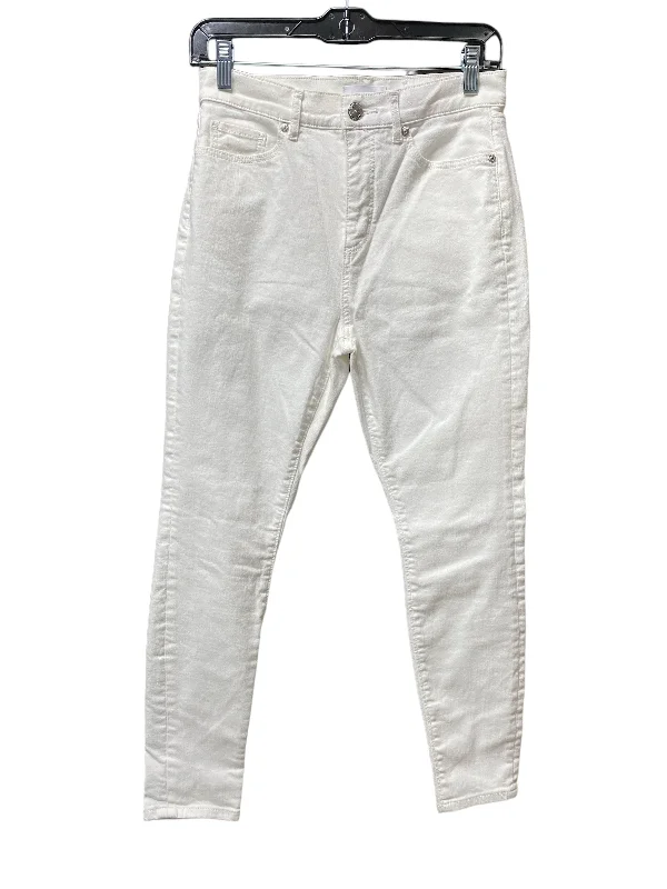 White Jeans Skinny Loft, Size 4