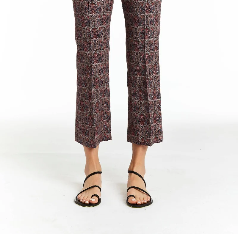 Angelica Printed Pant In Admiral