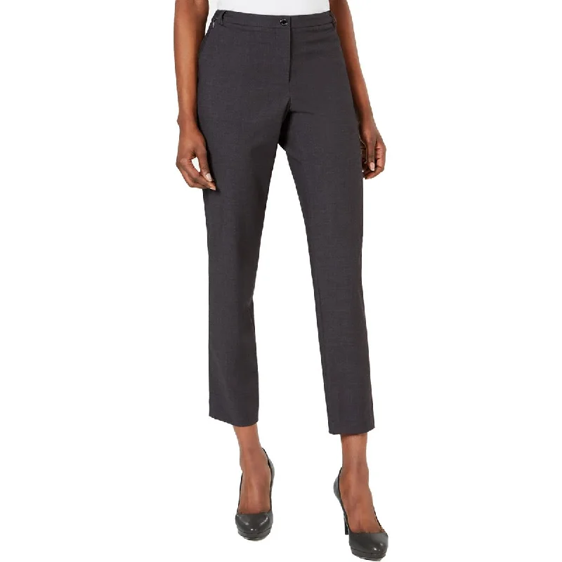 Calvin Klein Womens Cropped High Rise Skinny Pants