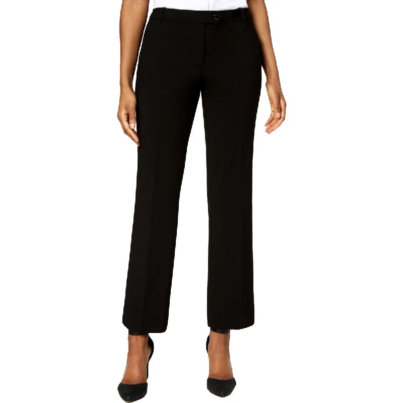 Calvin Klein Womens Cropped Modern Fit Dress Pants