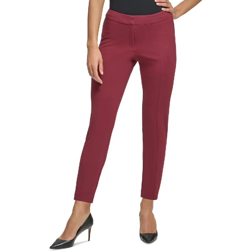 DKNY Womens Low Rise Business Skinny Pants