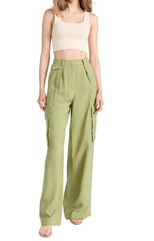 Emil Pant In Vintage Olive